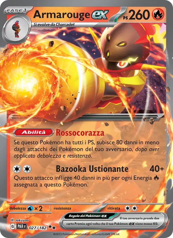 Armarouge ex 027/182 Paradosso Temporale – Italiano