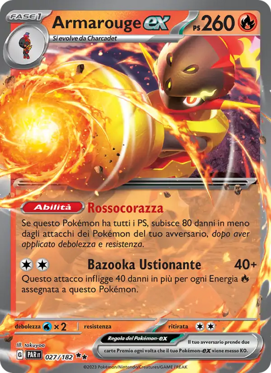Armarouge ex 027/182 Paradosso Temporale – Italiano