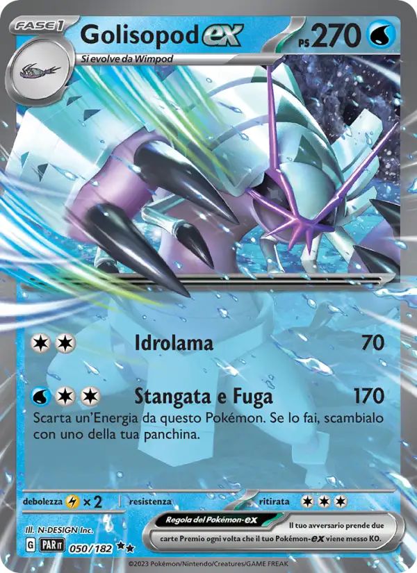 Golisopod ex 050/182 Paradosso Temporale – Italiano