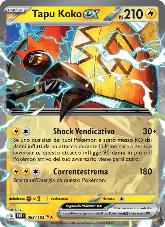 Tapu Koko ex 068/182 Paradosso Temporale – Italiano