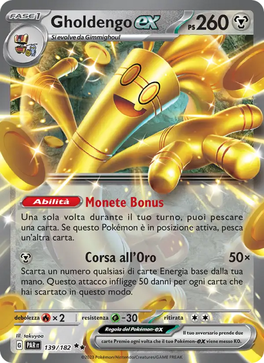 Gholdengo ex 139/182 Paradosso Temporale – Italiano