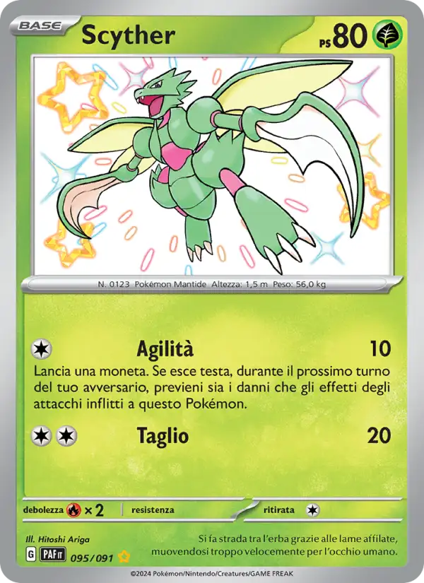 Scyther - S - 095/091 (PAF)