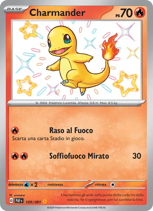 Charmander - S - 109/091 (PAF)