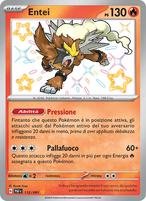 Entei - S - 112/091 (PAF)