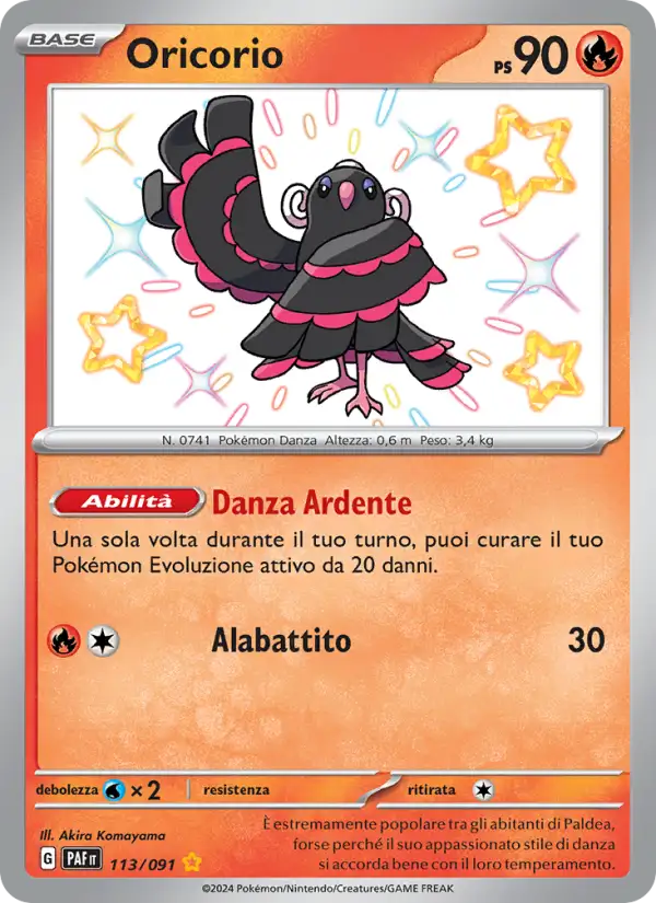 Oricorio - S - 113/091 (PAF)