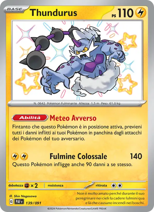 Thundurus - S - 139/091 (PAF)