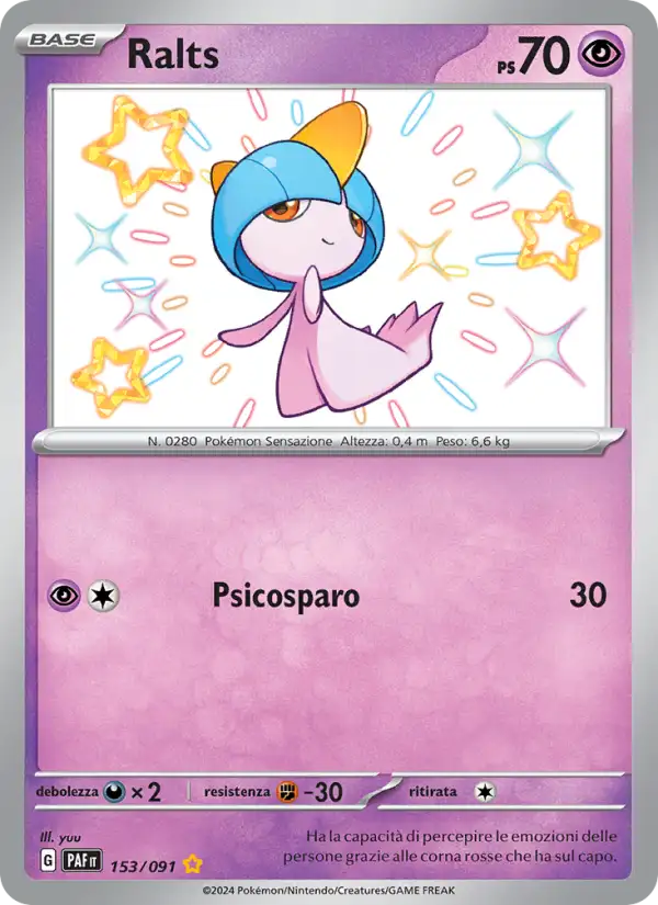 Ralts - S - 153/091 (PAF)