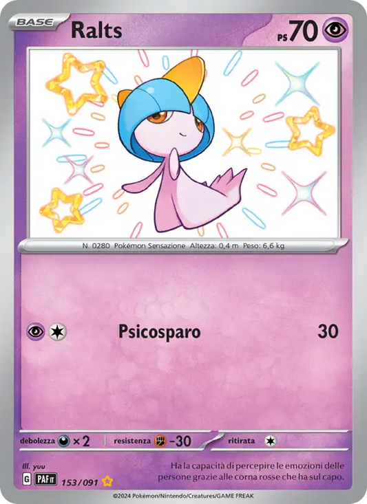Ralts - S - 153/091 (PAF)