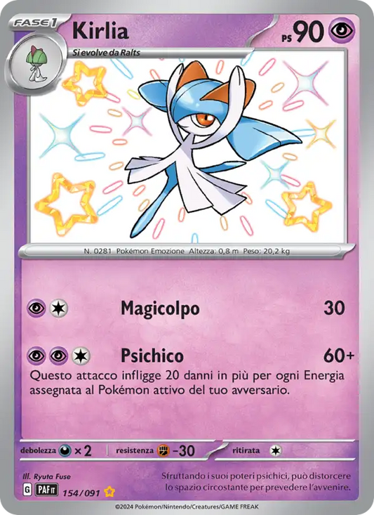 Kirlia - S - 154/091 (PAF)