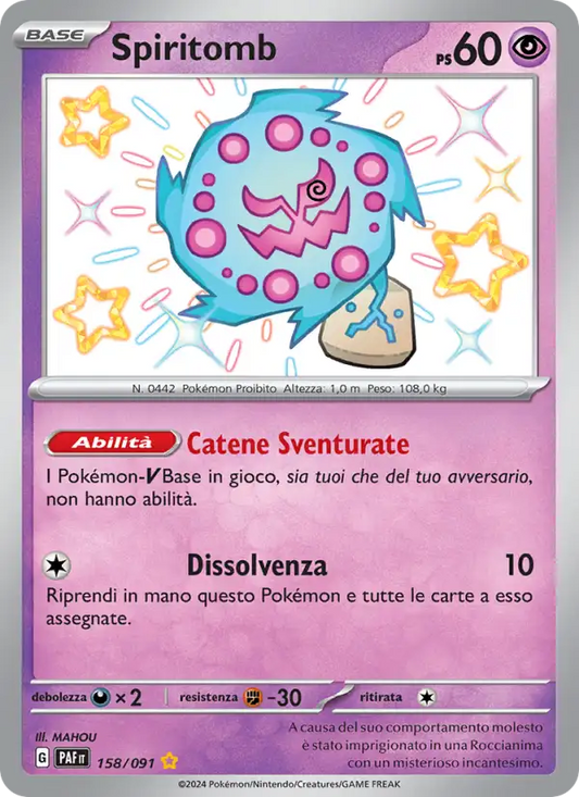 Spiritomb - S - 158/091 (PAF)