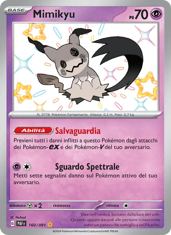 Mimikyu - S - 160/091 (PAF)