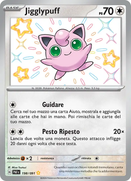 Jigglypuff - S - 198/091 (PAF)