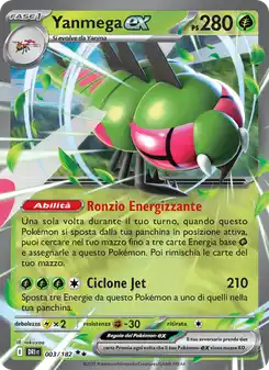 Yanmega ex - DR - 003/182 Italiano