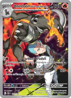 Houndoom del Team Rocket - IR - 191/182 Italiano