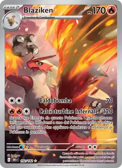 Blaziken - IR - 192/182 Italiano