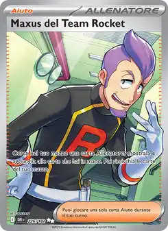 Maxus del Team Rocket - UR - 226/182 Italiano