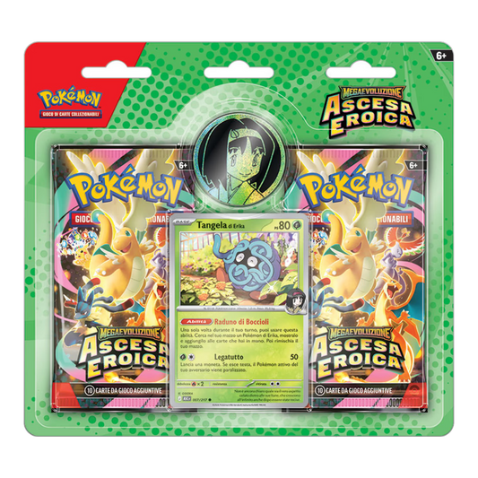 Pokémon: Collezione Ascesa Eroica con moneta Erika (IT)
