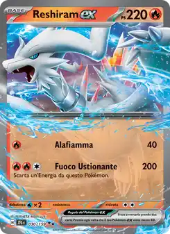 Reshiram ex - DR - 030/159 Italiano