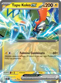 Tapu Koko ex - DR - 051/159 Italiano