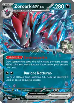 Zoroark ex di N - DR - 098/159 Italiano