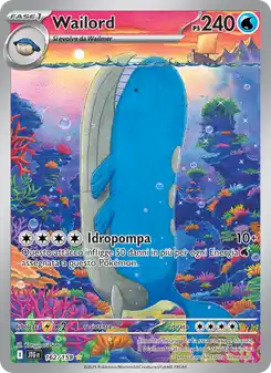 Wailord - IR - 162/159 Italiano
