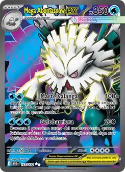 Mega Abomasnow ex - UR - 157/132 Italiano