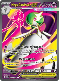 Mega Gardevoir ex - UR - 159/132 Italiano