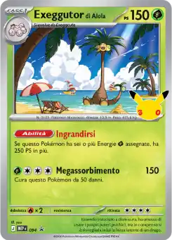 Exeggutor di Alola Promo MEP 094 – Italiano