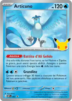 Articuno - Promo - MEP 097 – Italiano
