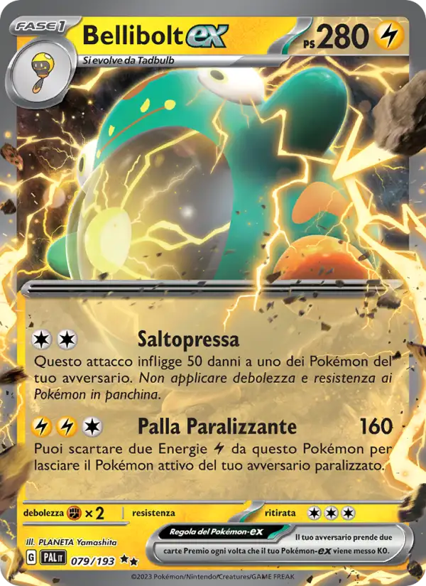 Bellibolt ex 079/193 Evoluzioni a Paldea italiano