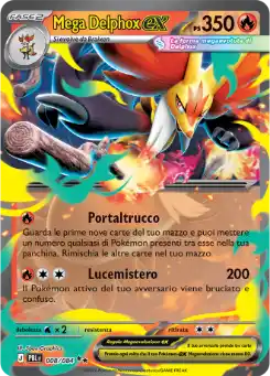 Mega Delphox ex - DR - 008/084 Italiano