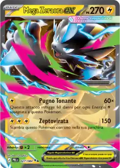Mega Zeraora ex - DR - 027/084 Italiano