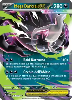 Mega Darkrai ex - DR - 048/084 Italiano