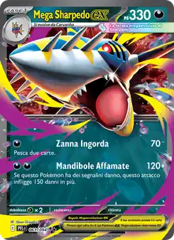 Mega Sharpedo ex - DR - 061/094 Italiano
