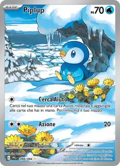 Piplup - IR - 098/094 Italiano