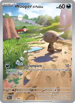 Wooper di Paldea - IR - 102/094 Italiano