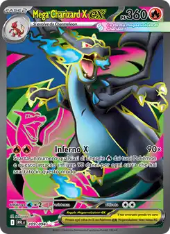 Mega Charizard X ex - UR - 109/094 Italiano