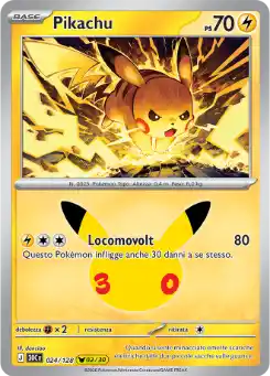 Pikachu - Pikachu Rare - 024/128 Italiano