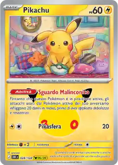Pikachu - Pikachu Rare - 028/128 Italiano
