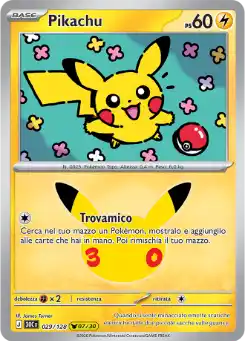 Pikachu - Pikachu Rare - 029/128 Italiano