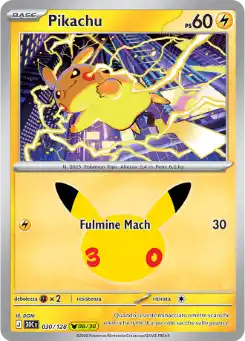 Pikachu - Pikachu Rare - 030/128 Italiano