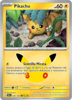Pikachu - Pikachu Rare - 038/128 Italiano