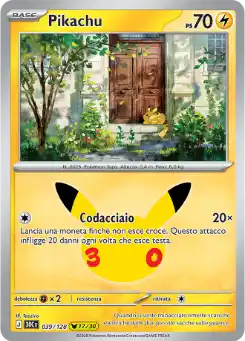 Pikachu - Pikachu Rare - 039/128 Italiano