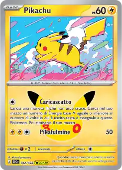 Pikachu - Pikachu Rare - 042/128 Italiano
