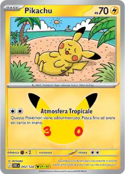Pikachu - Pikachu Rare - 043/128 Italiano