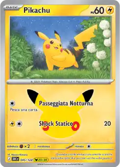Pikachu - Pikachu Rare - 045/128 Italiano