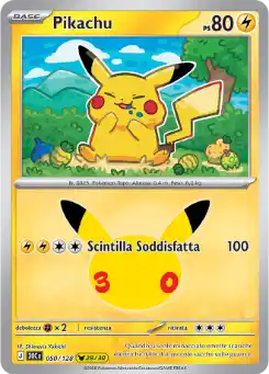 Pikachu - Pikachu Rare - 050/128 Italiano