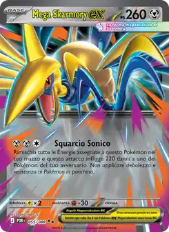 Mega Skarmory ex - DR - 055/088 Italiano