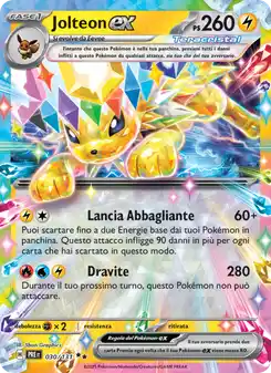 Jolteon ex - DR - 030/131 Italiano