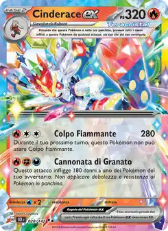 Cinderace ex - DR - 028/142 Italiano